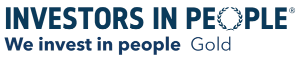 Investors in people gold logo