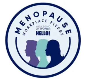 Menopause workplace pledge logo