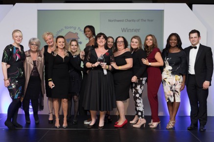 BACKUP won North West Charity of the Year 2017